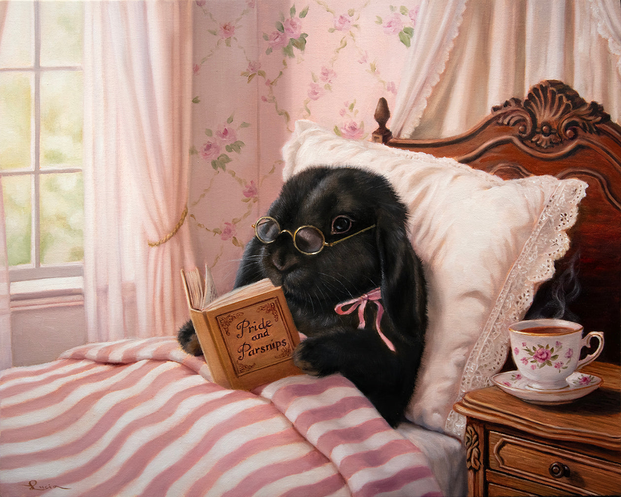 Burrowed in a Book