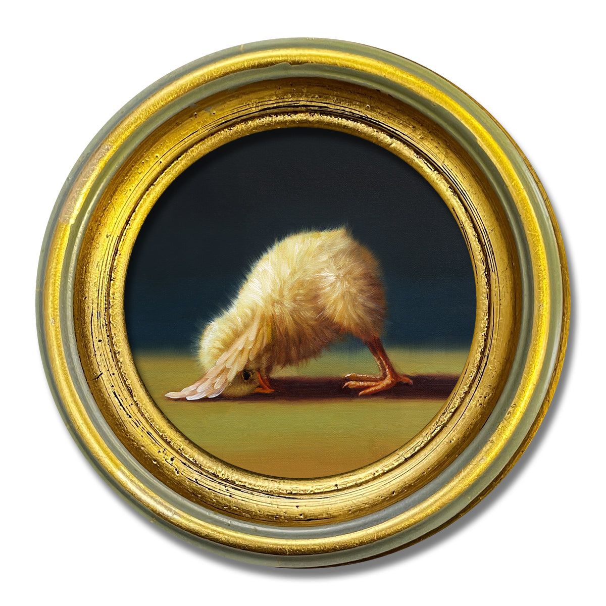 Yoga Chick Giclée - Downward Dog