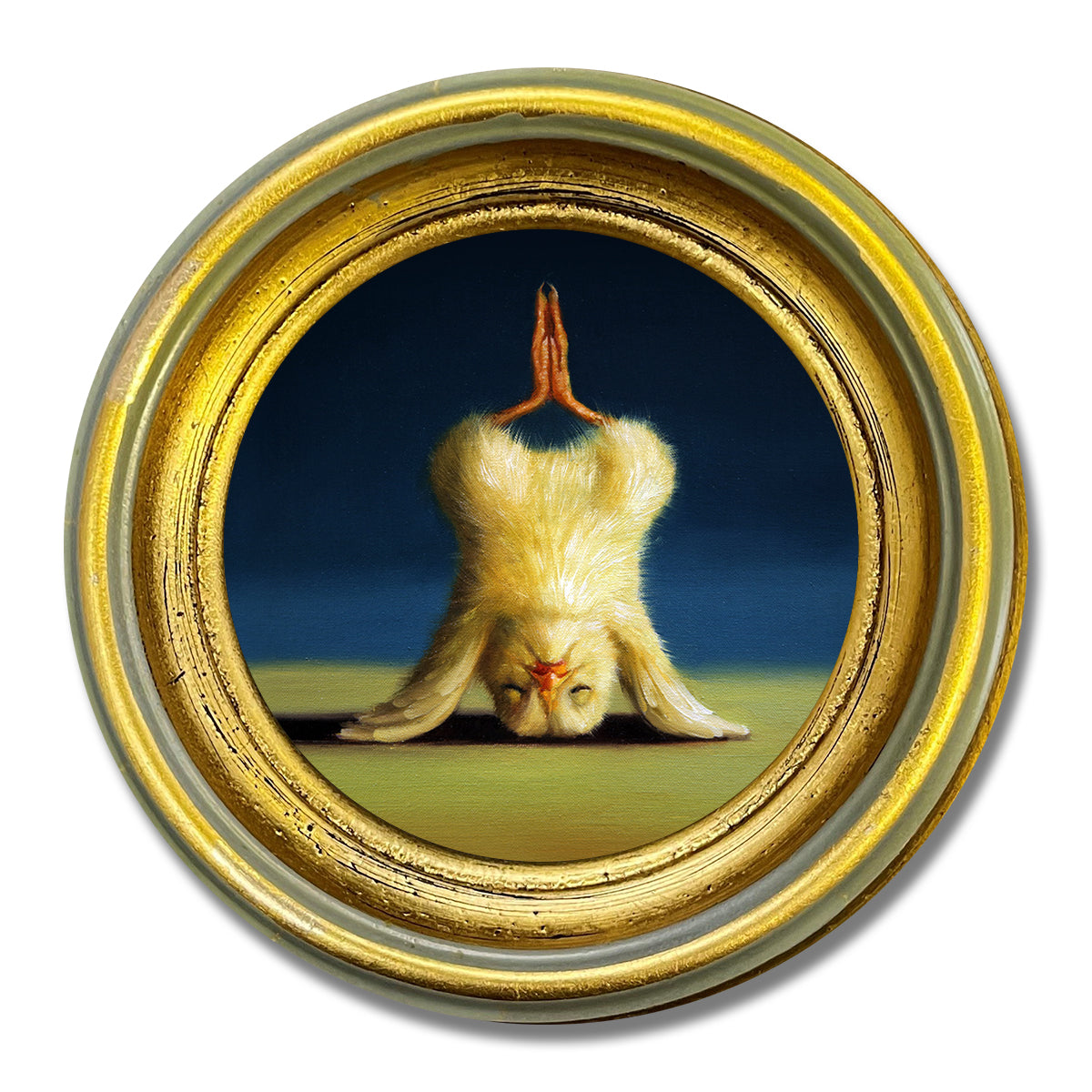 Yoga Chick Giclée - Lotus Headstand