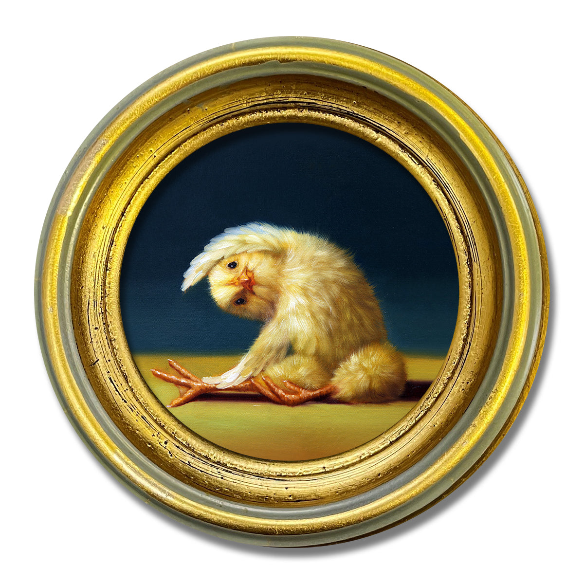 Yoga Chick Giclée - Revolved Head to Knee