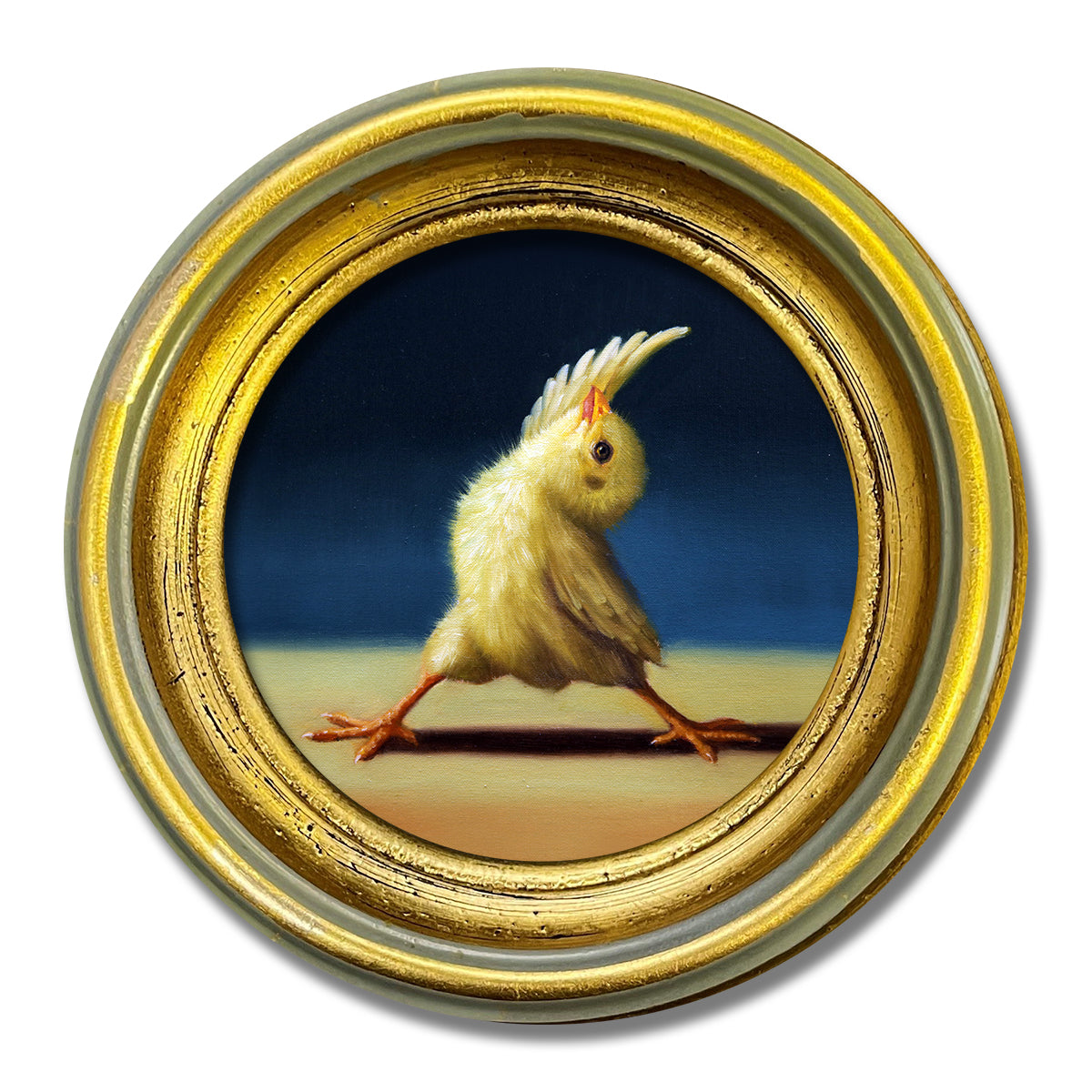 Yoga Chick Giclée - Reverse Warrior