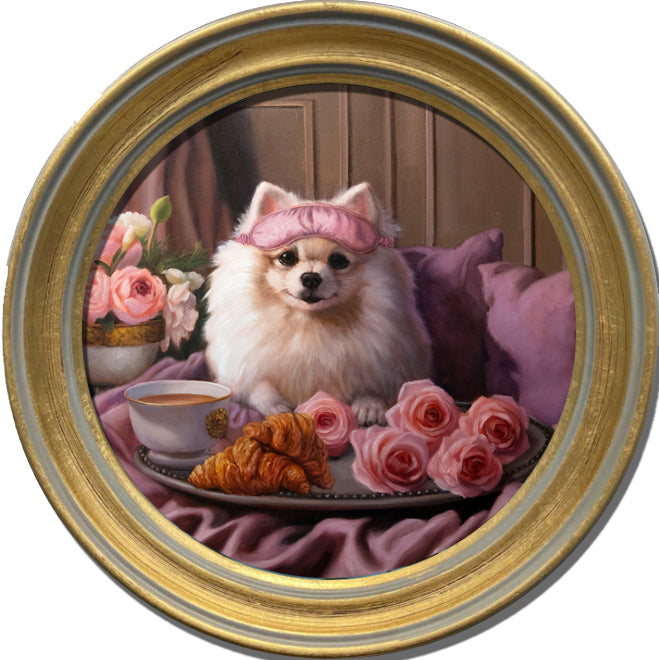 "Princess Gigi" 6"x6" Giclée Print