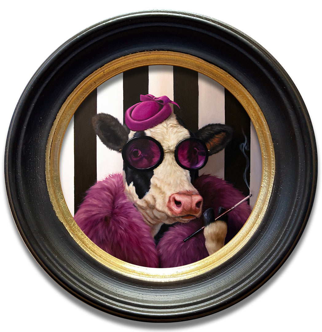 Lady Moo Moo - Giclée Print