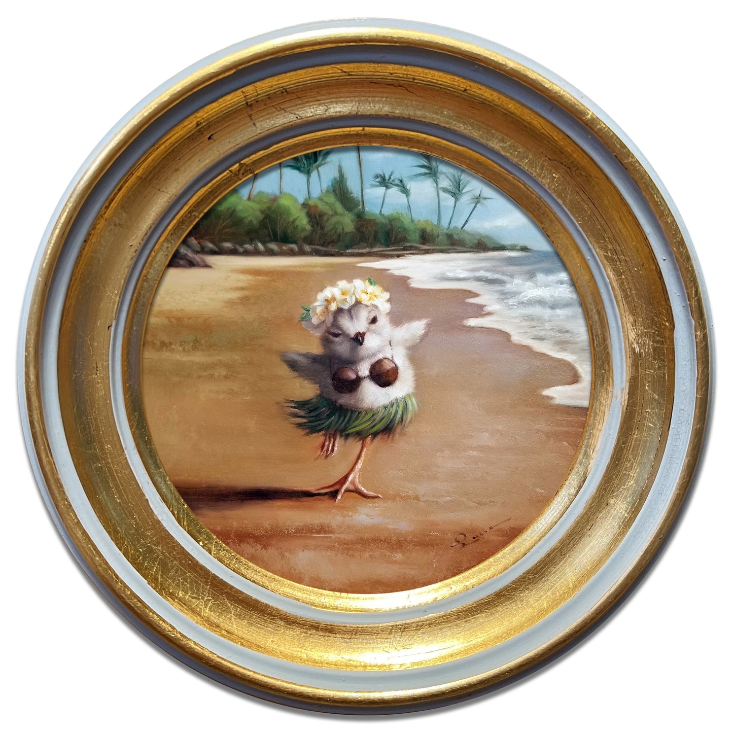 Hula Chick - Giclée Print