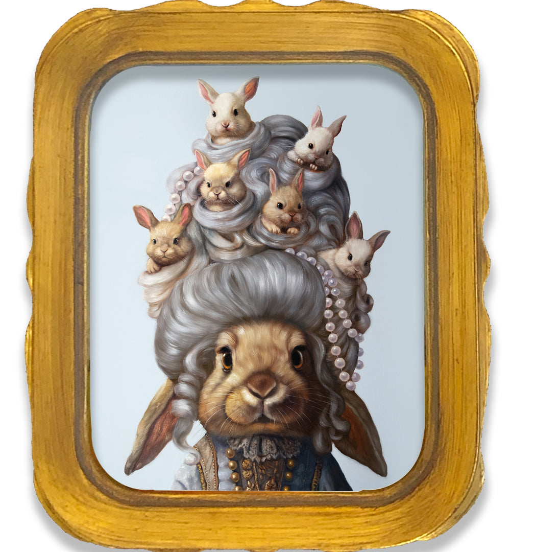 Head Full of Hares - Giclée Print