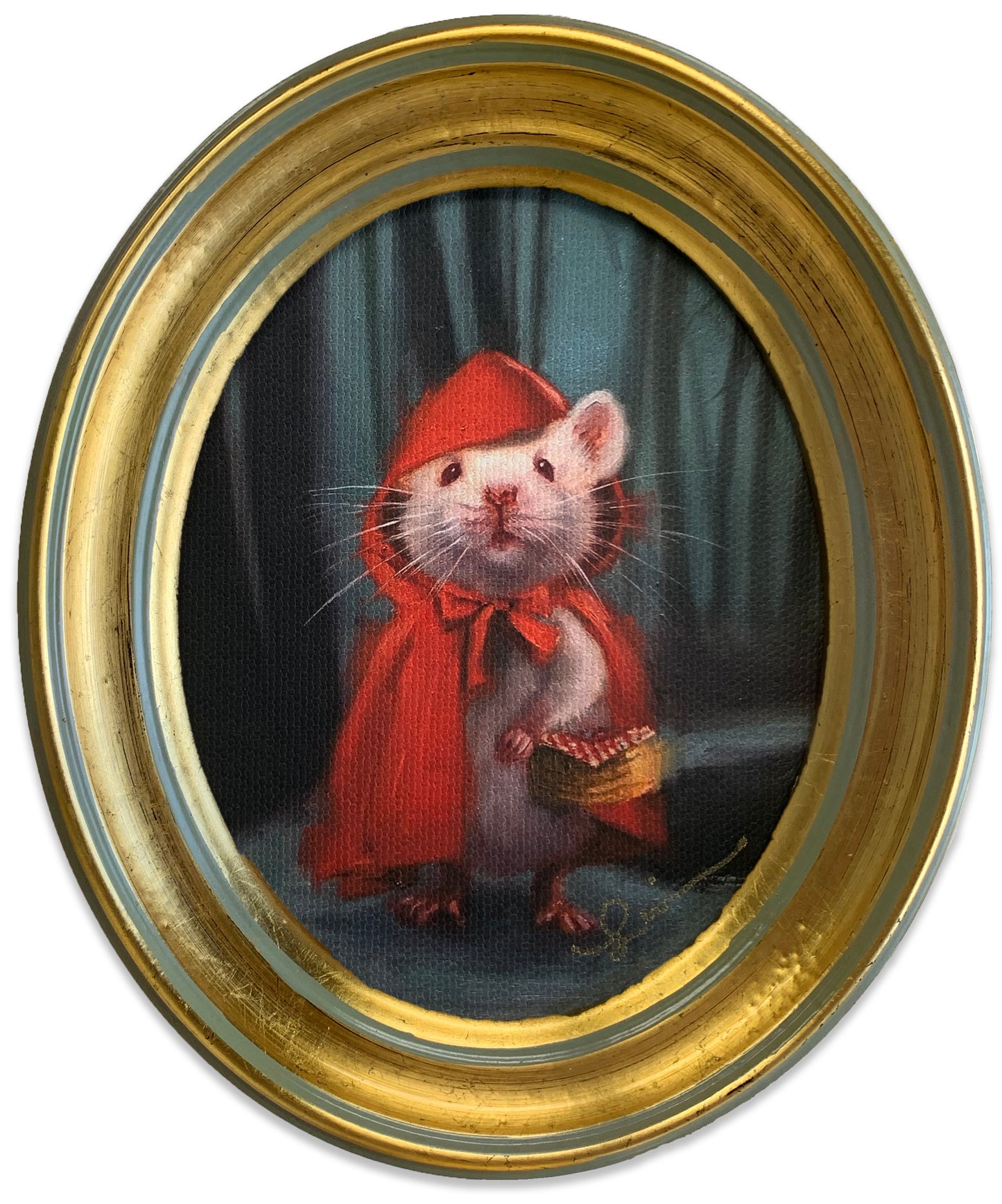 "Little Red" 5"x4" Giclée Print