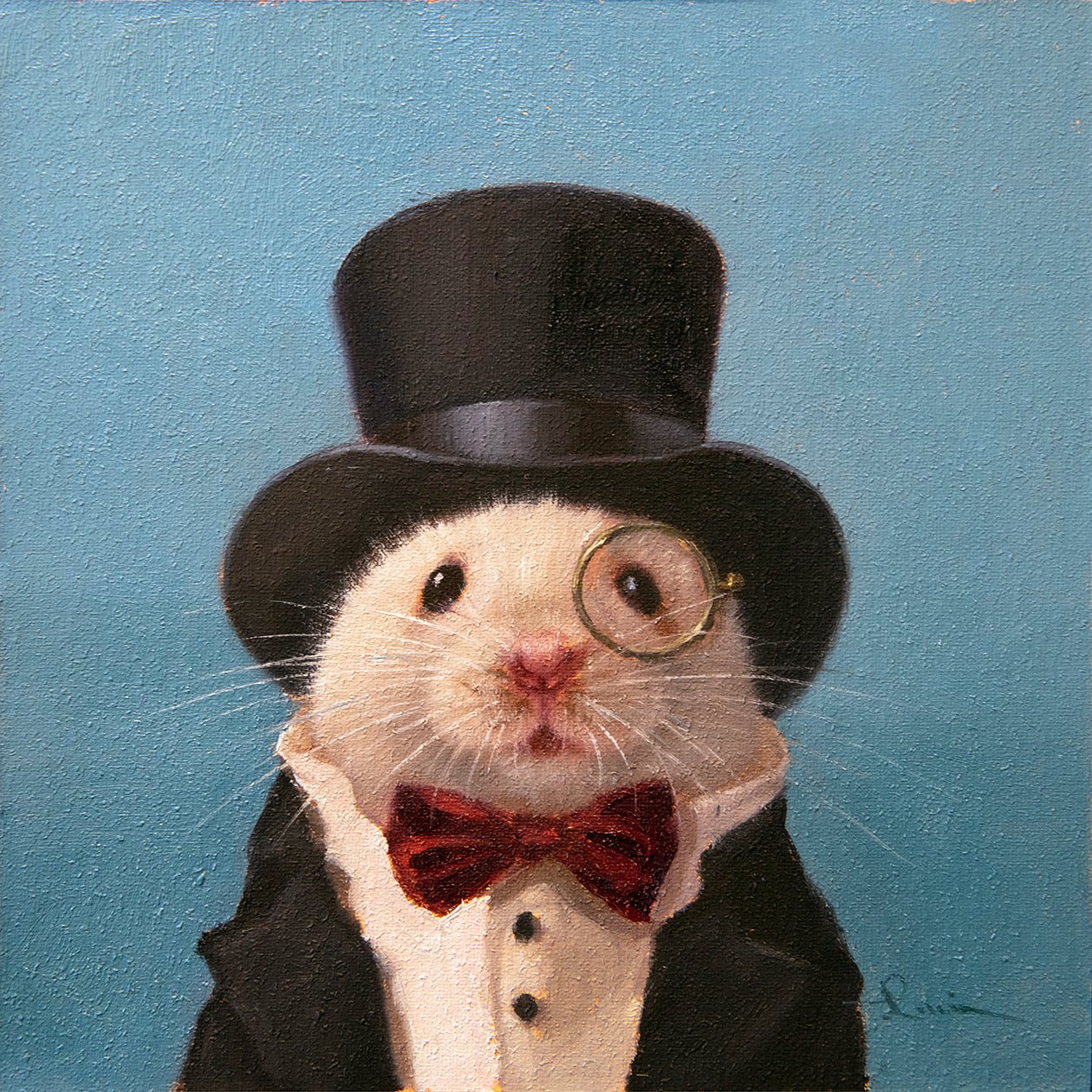 Sir Mousington - Giclée Print