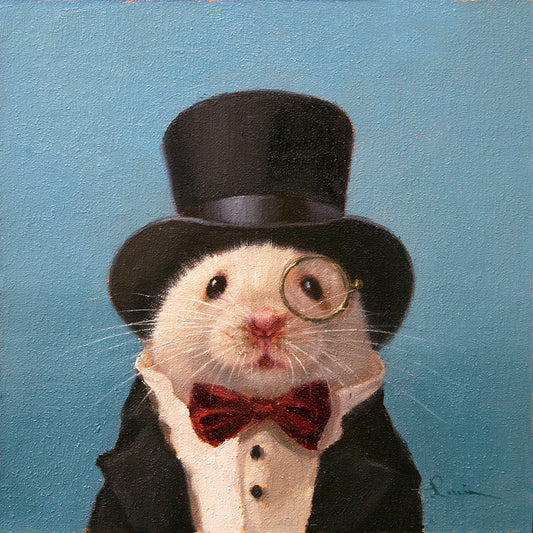 Sir Mousington - Giclée Print