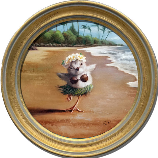 Hula Chick - Giclée Print