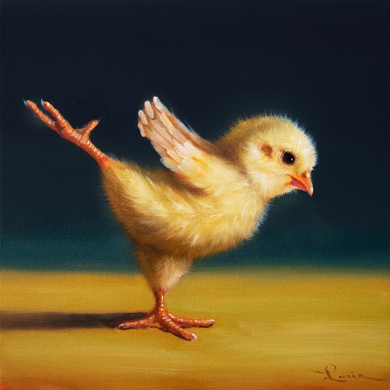 Yoga Chick - Single Leg Swan