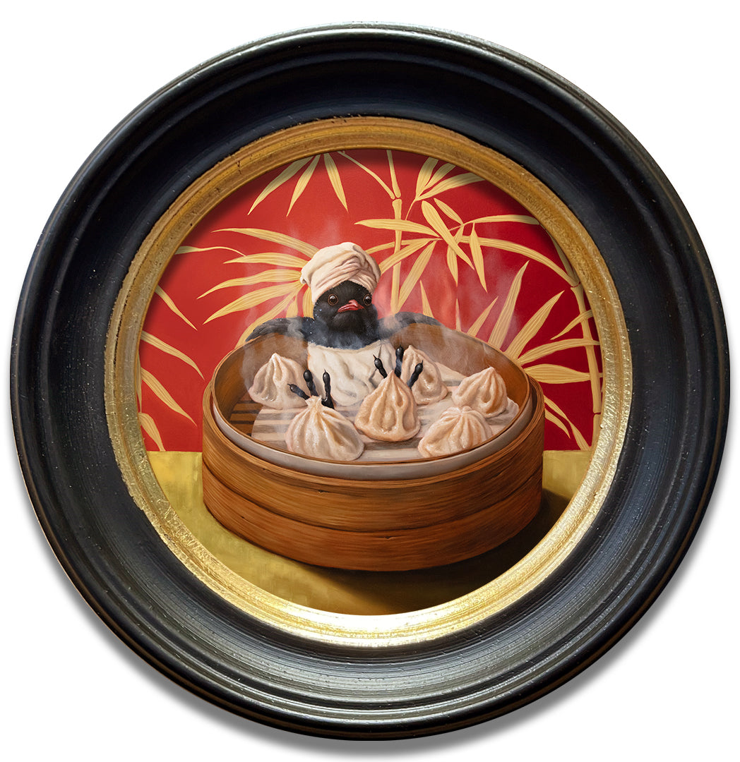 Bamboo Steamer - Giclée Print