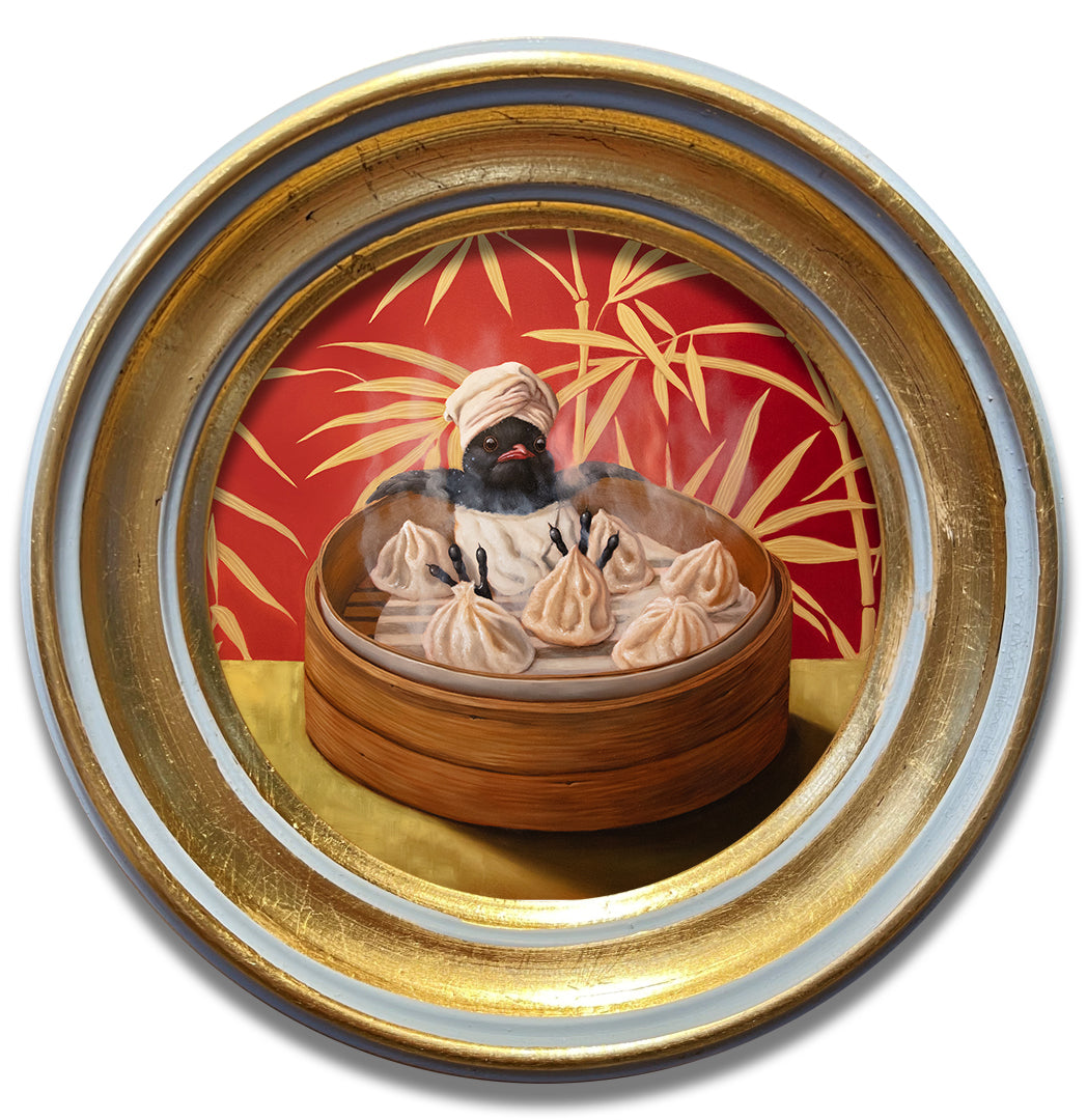 Bamboo Steamer - Giclée Print