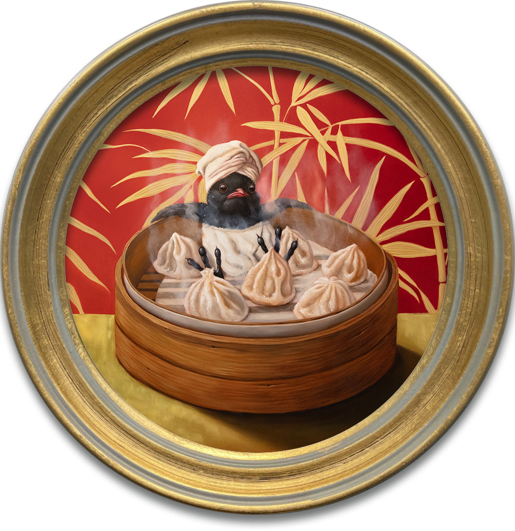 Bamboo Steamer - Giclée Print