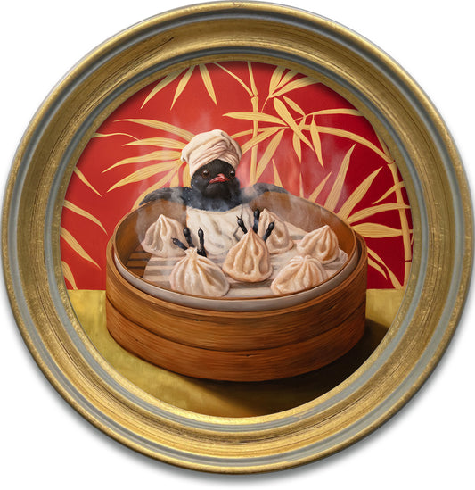 Bamboo Steamer - Giclée Print