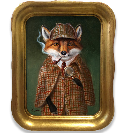 Detective Fox - Giclée Print