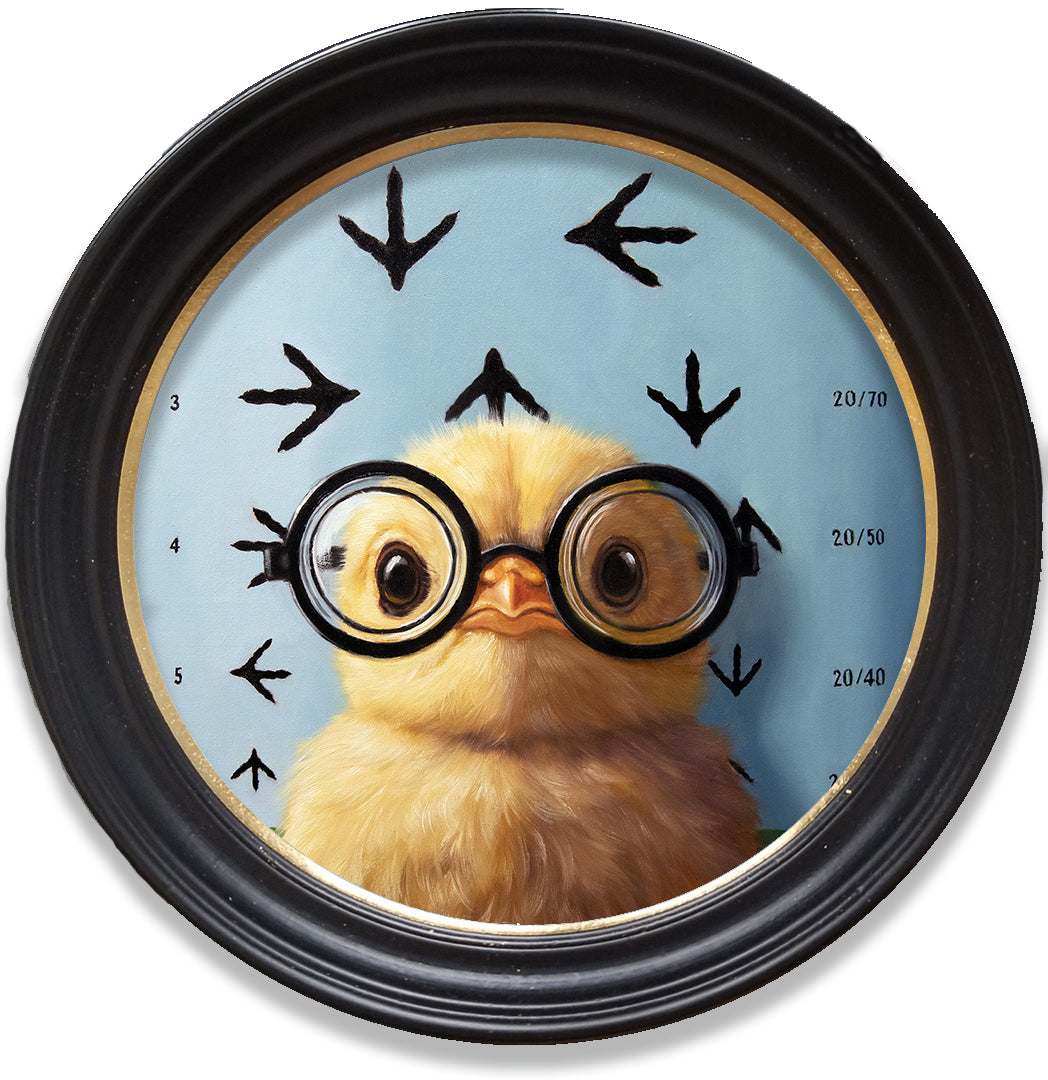 Four Eyes Chick II - Giclée Print
