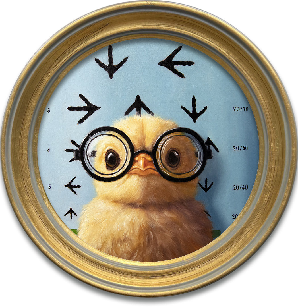 Four Eyes Chick II - Giclée Print