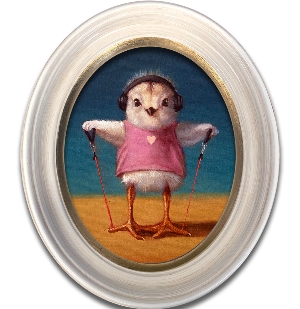 Lateral Raise Chick - Giclée Print