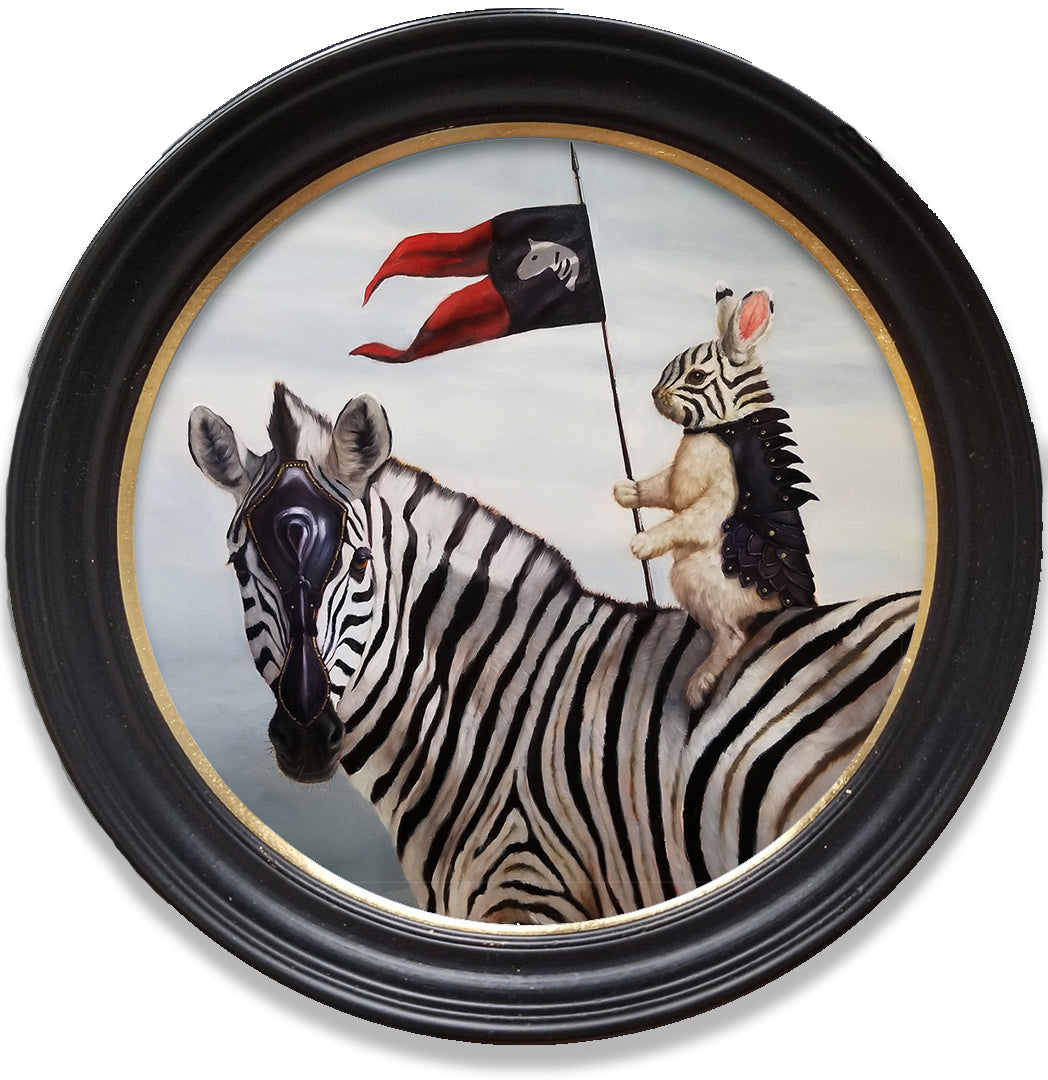 Striped Warrior - Giclée Print