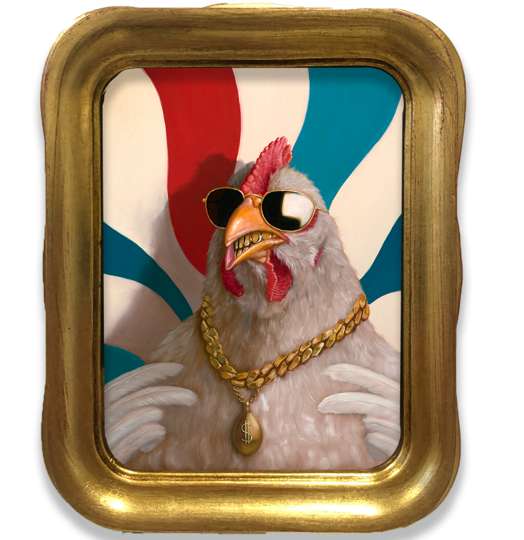 Grillz Chicken - Giclée Print