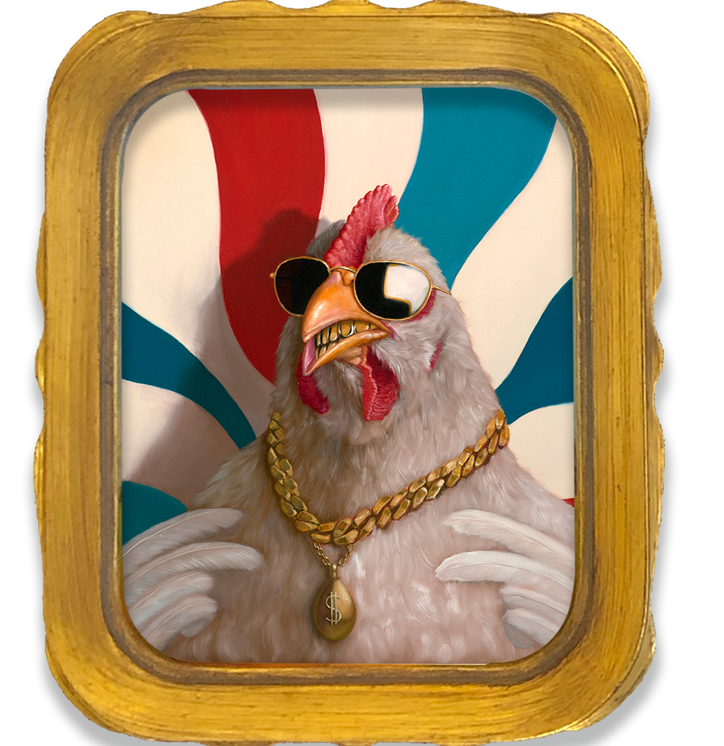 Grillz Chicken - Giclée Print