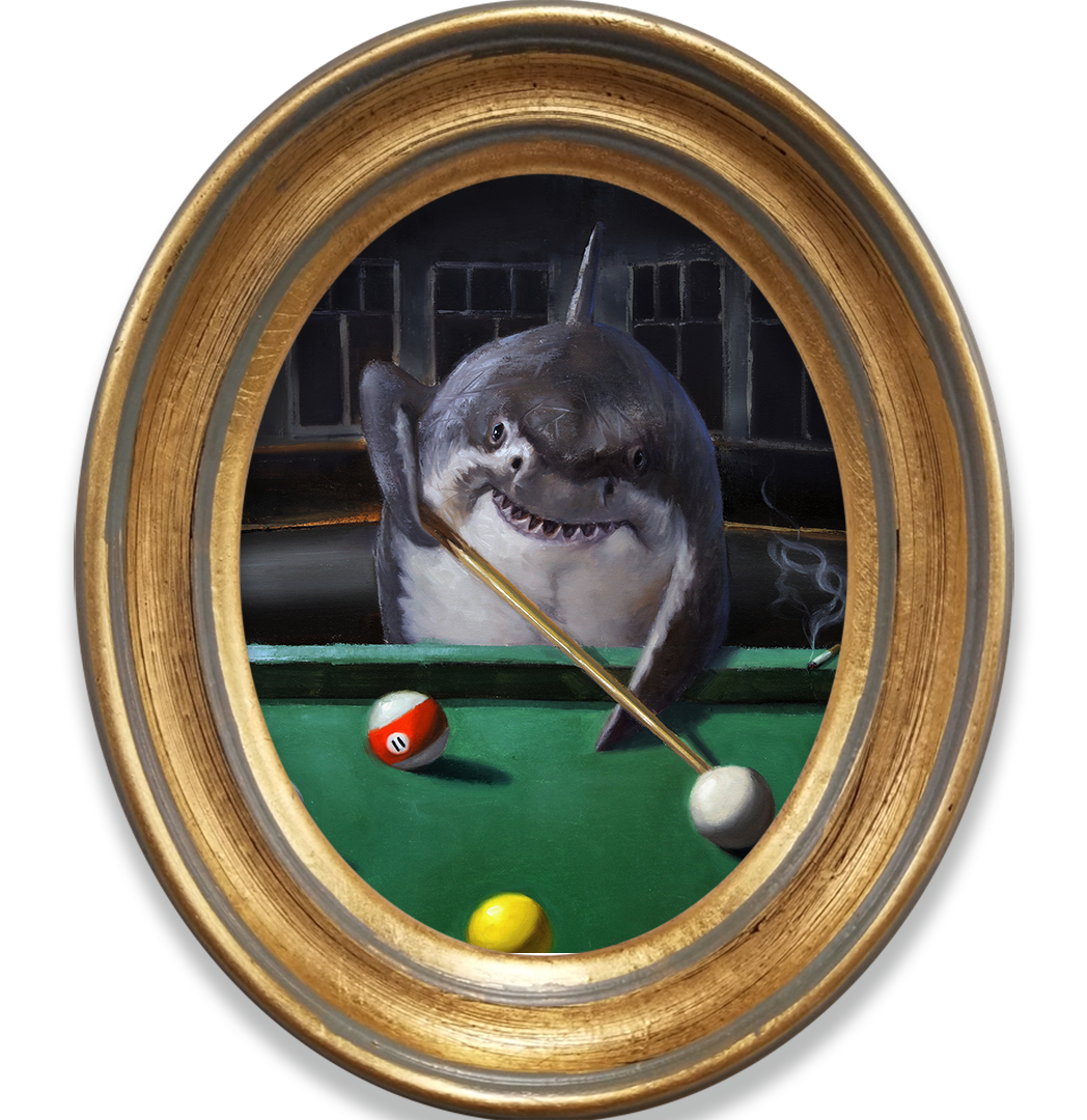 Pool Shark - Giclée Print