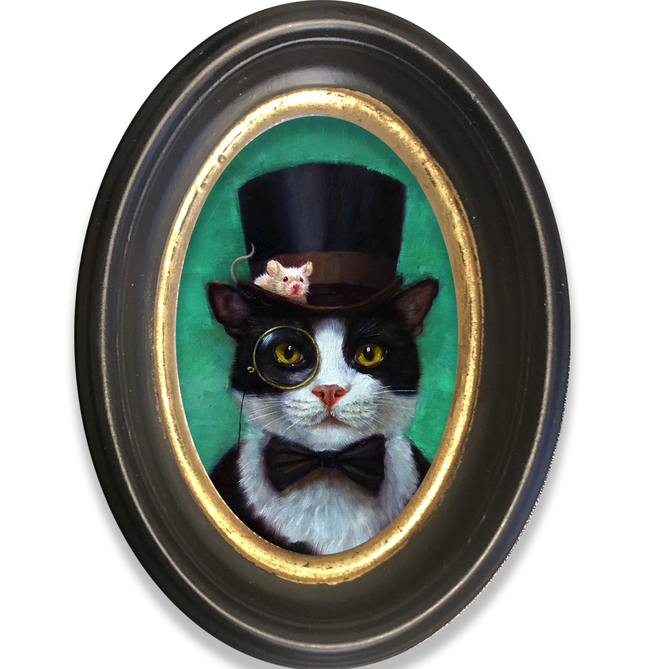 Tuxedo Cat - Giclée Print