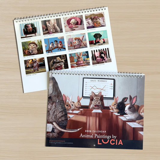 2026 Lucia Calendar (8.5"x11")
