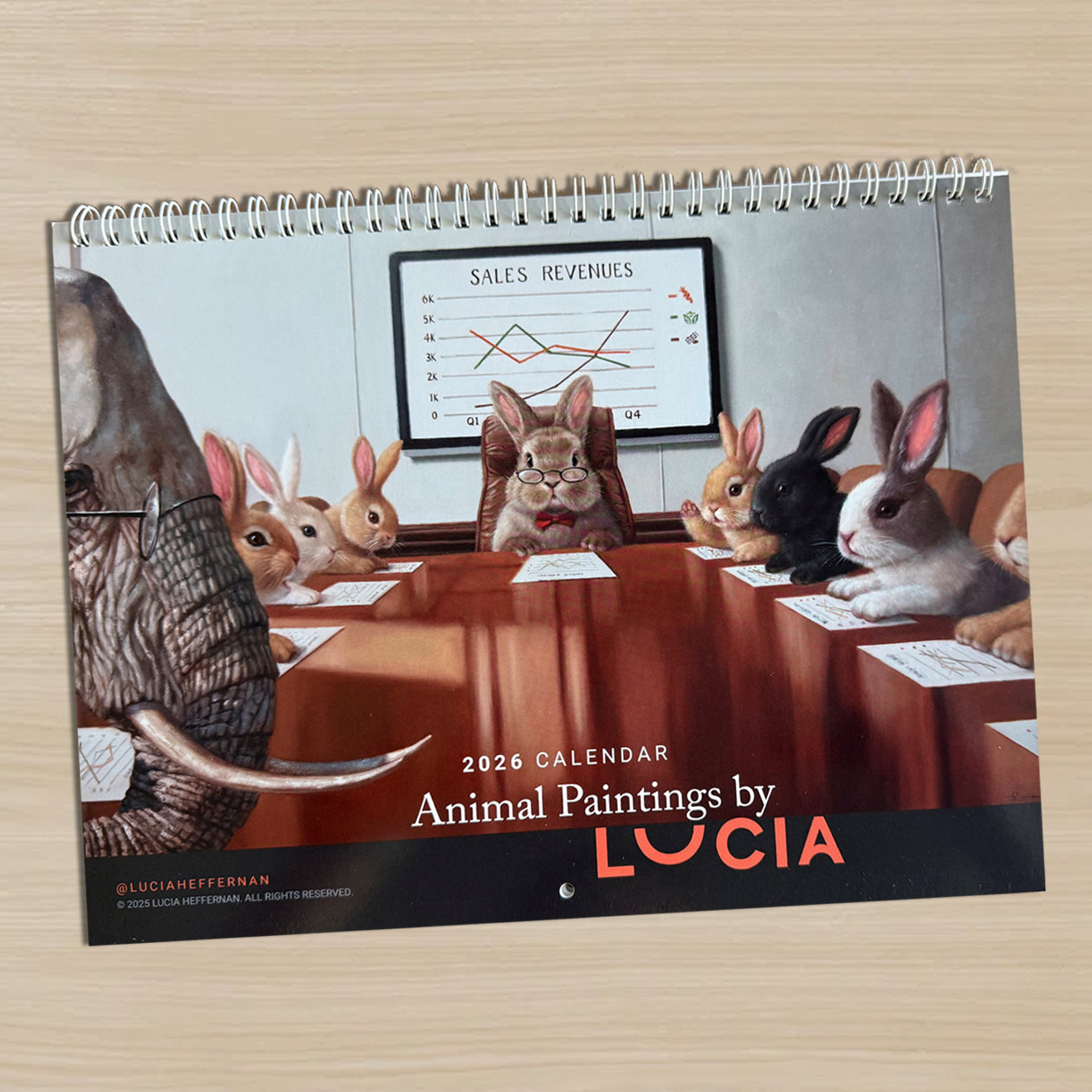 2026 Lucia Calendar (8.5"x11")