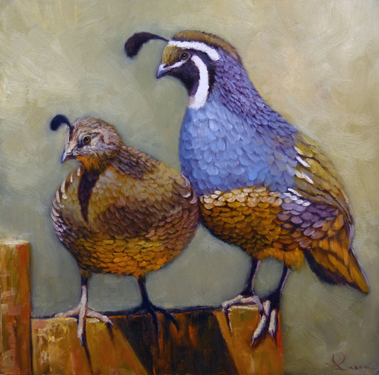 Quail Couple